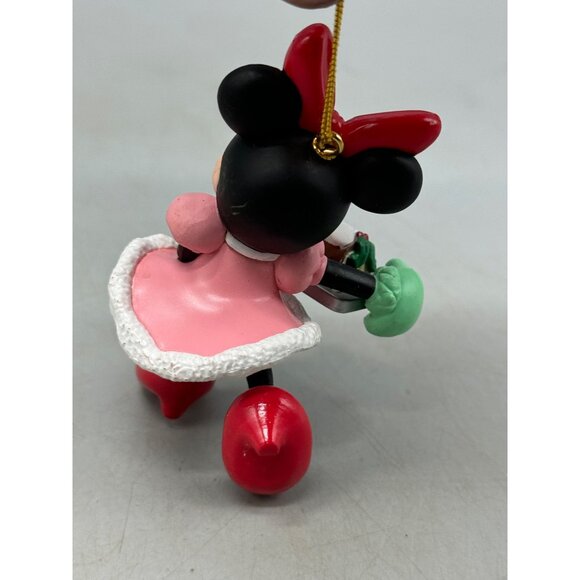 Disney Christmas Holiday tree Ornament Minnie Mouse Ginger Bread 3.5" red READ - Picture 2 of 5